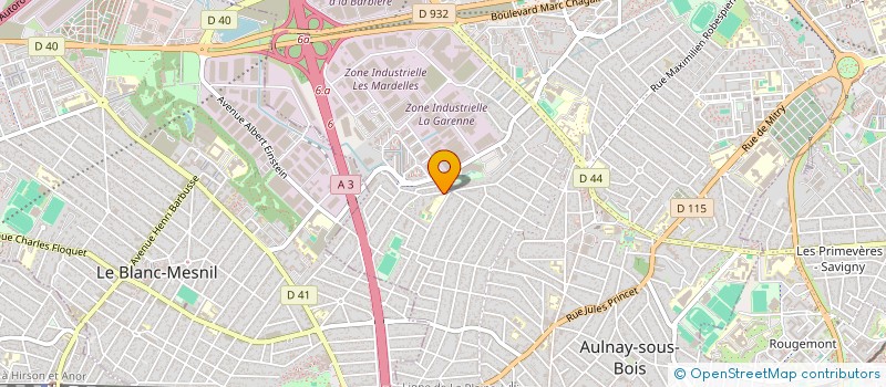 localisation de l'entreprise MONSIEUR LENNY CHAOUI à AULNAY-SOUS-BOIS