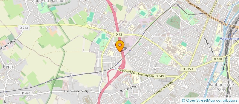 localisation de l'entreprise MONSIEUR LENNY CLAISSE  VALENCIENNES