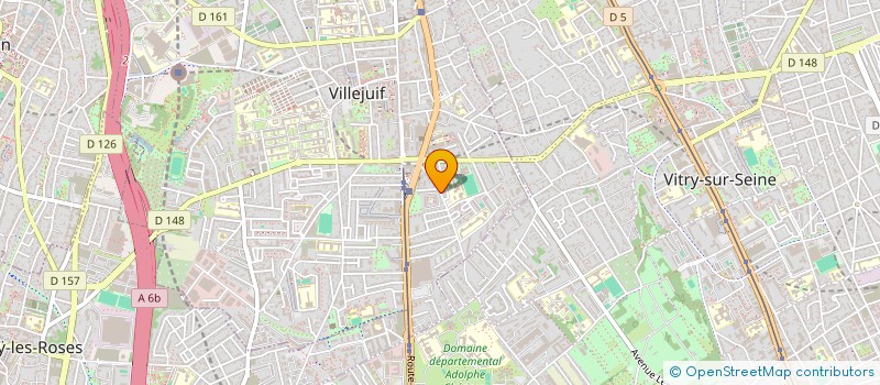 localisation de l'entreprise MONSIEUR LENNY DUPUY  VILLEJUIF