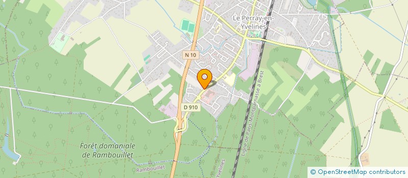 localisation de l'entreprise MONSIEUR LENNY EVRARD à LE PERRAY-EN-YVELINES