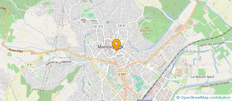 localisation de l'entreprise MONSIEUR LENNY FELIX à MANOSQUE