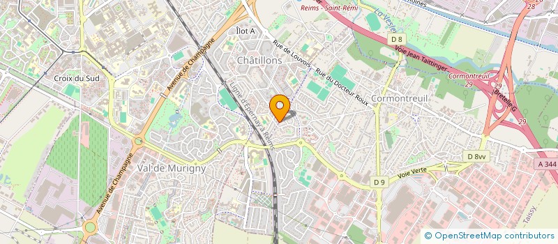 localisation de l'entreprise MONSIEUR LENNY GADROY  CORMONTREUIL