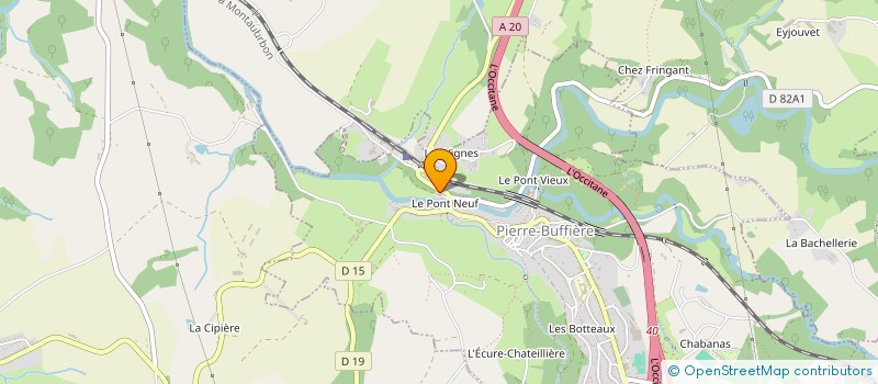 localisation de l'entreprise MONSIEUR LENNY GHELDOF  PIERRE-BUFFIERE