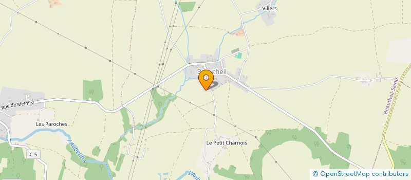 localisation de l'entreprise MONSIEUR LENNY JORAND  BEAUTHEIL-SAINTS