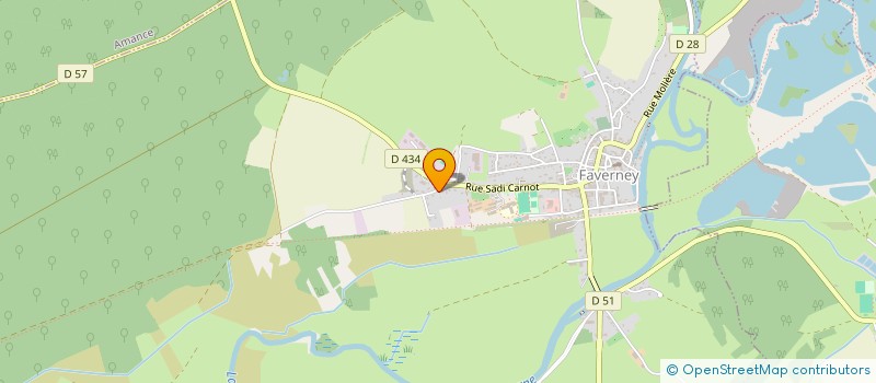 localisation de l'entreprise MONSIEUR LENNY JOURDY  FAVERNEY