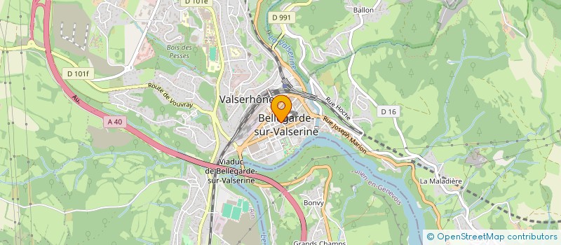 localisation de l'entreprise MONSIEUR LENNY LABORDE à VALSERHONE