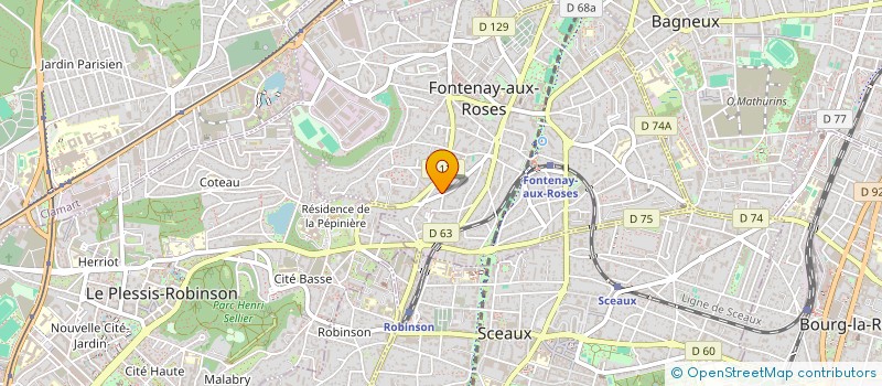 localisation de l'entreprise MONSIEUR LENNY LAMBERT à FONTENAY-AUX-ROSES