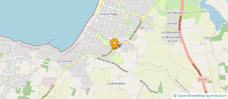 localisation de l'entreprise MONSIEUR LENNY LUSSEAU à LA PLAINE-SUR-MER