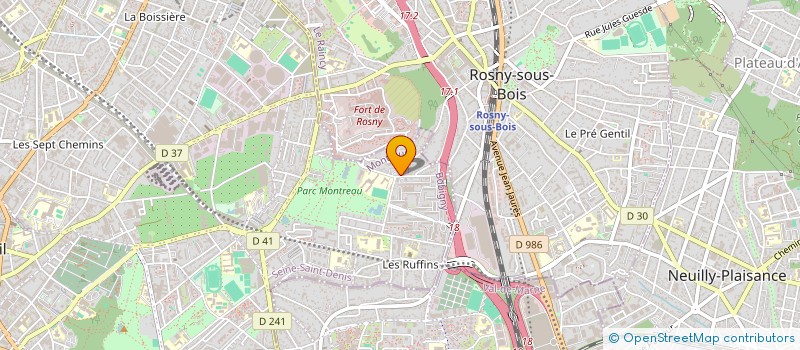 localisation de l'entreprise MONSIEUR LENNY MARECHAL  MONTREUIL