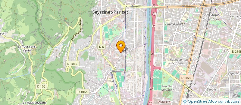 localisation de l'entreprise MONSIEUR LENNY MATRAY  SEYSSINET-PARISET