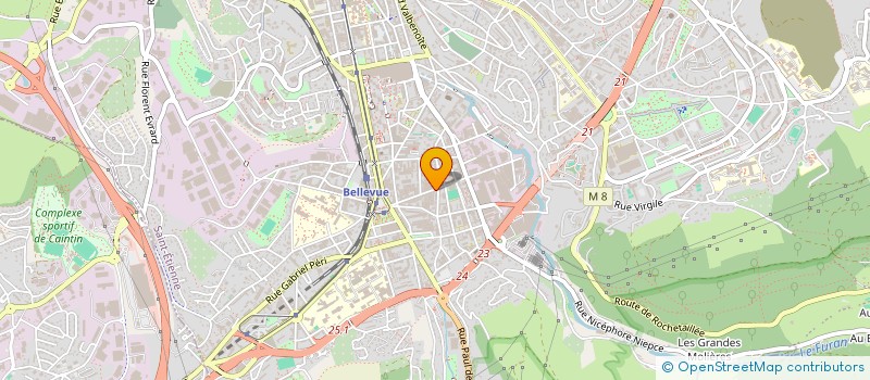 localisation de l'entreprise MONSIEUR LENNY MEGUIRECHE  SAINT-ETIENNE