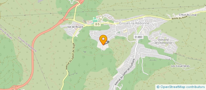 localisation de l'entreprise MONSIEUR LENNY MONGELLAS  ENSUES-LA-REDONNE