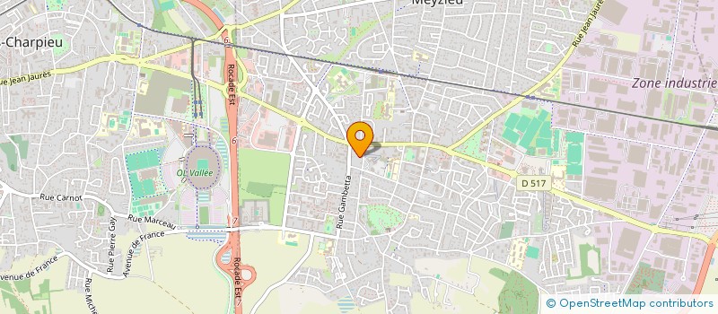 localisation de l'entreprise MONSIEUR LENNY MUTOBA  MEYZIEU