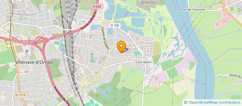 localisation de l'entreprise MONSIEUR LENNY PAILLE  VILLENAVE-D'ORNON