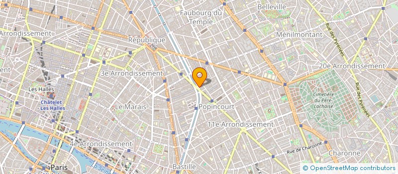 localisation de l'entreprise MONSIEUR LENNY PIEGAY  PARIS