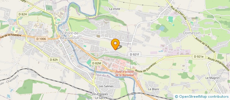 localisation de l'entreprise MONSIEUR LENNY PIVETTA-PONCET  LE PONT-DE-BEAUVOISIN