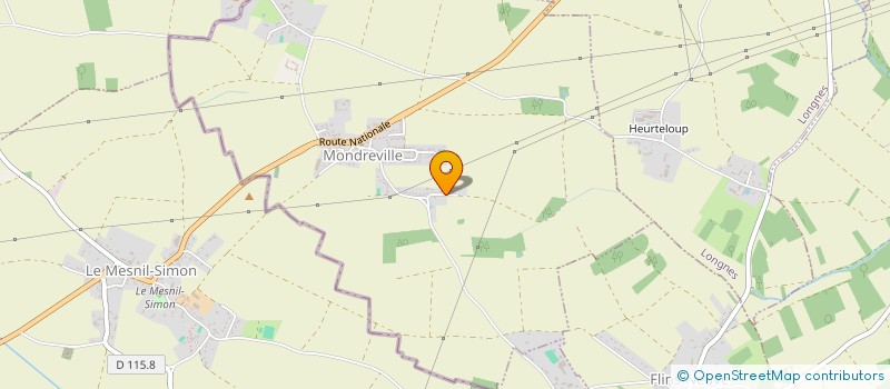 localisation de l'entreprise MONSIEUR LENNY RAGON  MONDREVILLE