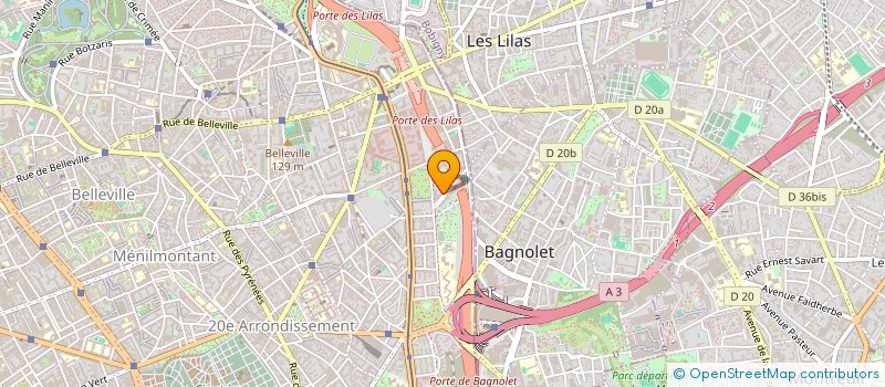 localisation de l'entreprise MONSIEUR LENNY RIBEIRO  PARIS