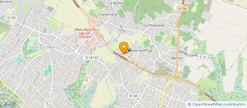 localisation de l'entreprise MONSIEUR LENNY ROMAGNOLI  ROYAN