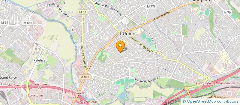 localisation de l'entreprise MONSIEUR LENNY ROUCHON à L'UNION