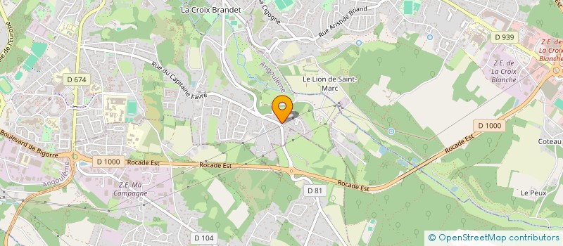 localisation de l'entreprise MONSIEUR LENNY SABAS  RUELLE-SUR-TOUVRE