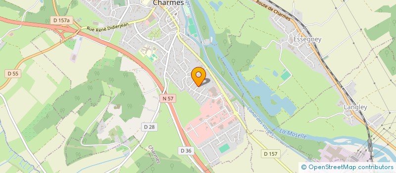 localisation de l'entreprise MONSIEUR LENNY SEILLIER--BERSON  CHARMES