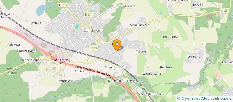 localisation de l'entreprise MONSIEUR LENNY SOLER  LANDEVANT