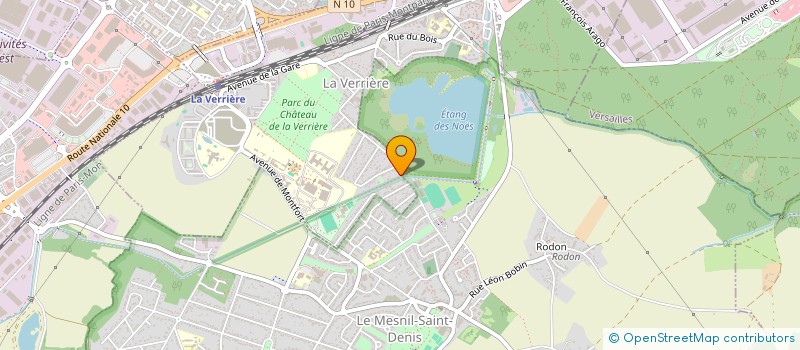 localisation de l'entreprise MONSIEUR LENNY THEVENET  LA VERRIERE