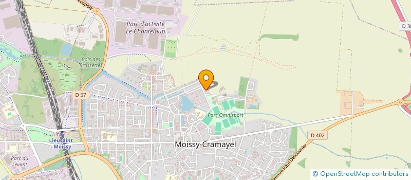 localisation de l'entreprise MONSIEUR LENON-LEY LEVEILLE à MOISSY-CRAMAYEL