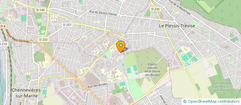 localisation de l'entreprise MONSIEUR LENSLY BRIAN GOURDET  CHENNEVIERES-SUR-MARNE