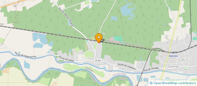 localisation de l'entreprise MONSIEUR LENY AUBERT  GIEVRES