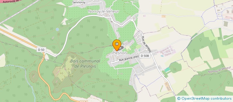 localisation de l'entreprise MONSIEUR LENY BERTIN  PLESNOIS