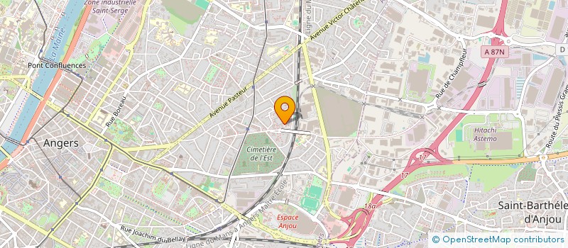 localisation de l'entreprise MONSIEUR LENY BUI à ANGERS