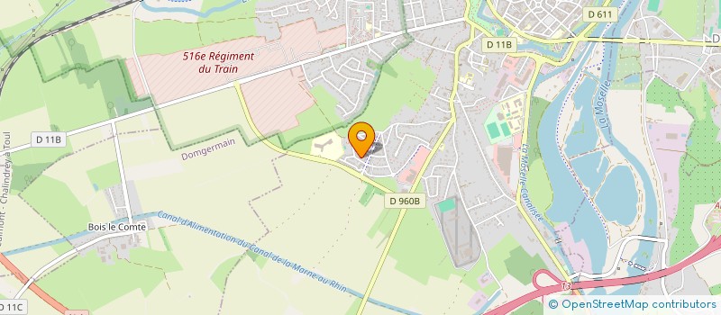 localisation de l'entreprise MONSIEUR LENY CAPERAN  TOUL