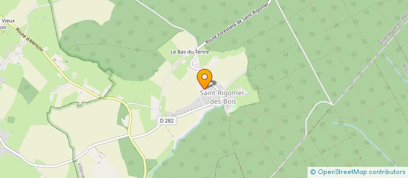 localisation de l'entreprise MONSIEUR LENY DUVAL  VILLENEUVE-EN-PERSEIGNE