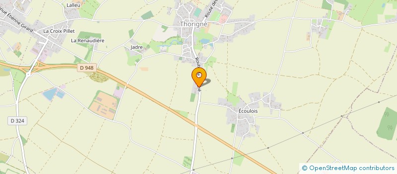 localisation de l'entreprise MONSIEUR LENY FERRON  AIGONDIGNE