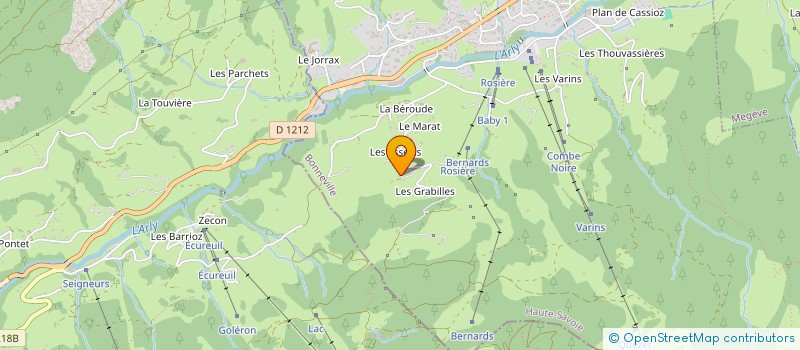 localisation de l'entreprise MONSIEUR LENY FUVEL  PRAZ-SUR-ARLY