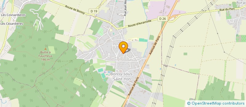 localisation de l'entreprise MONSIEUR LENY GARCIA  BOISSY-SOUS-SAINT-YON