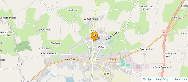 localisation de l'entreprise MONSIEUR LENY HENRY  PIPRIAC