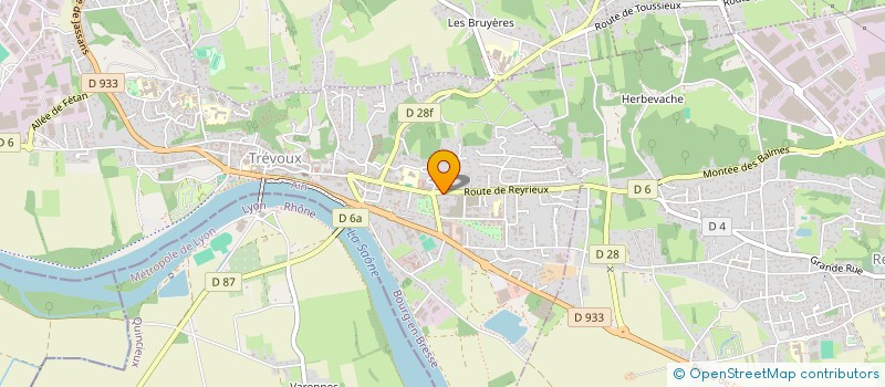 localisation de l'entreprise MONSIEUR LENY KALLA  SAINT-DIDIER-DE-FORMANS