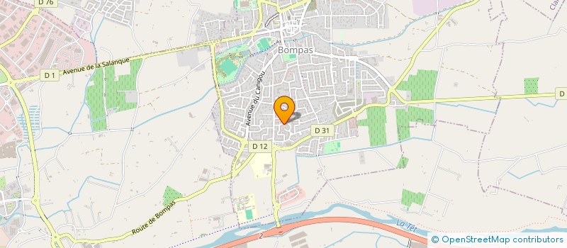 localisation de l'entreprise MONSIEUR LENY LANDAIS  BOMPAS