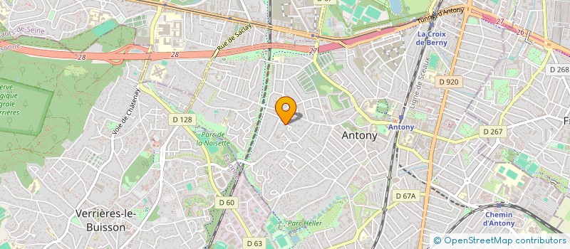 localisation de l'entreprise MONSIEUR LENY MAC à ANTONY