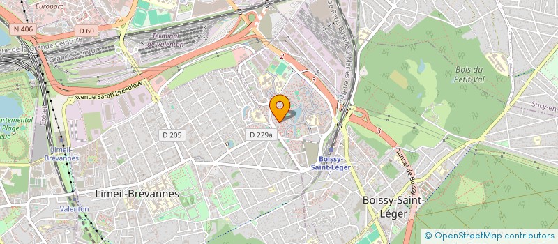 localisation de l'entreprise MONSIEUR LENY MARTHE à BOISSY-SAINT-LEGER