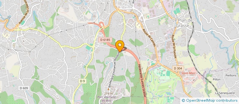 localisation de l'entreprise MONSIEUR LENY TAGLIONE  GRASSE