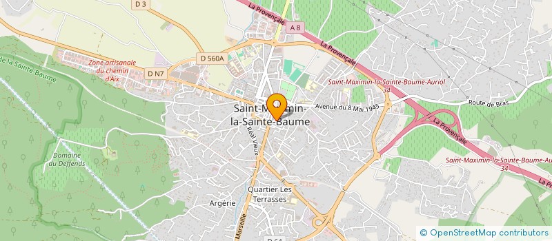 localisation de l'entreprise MONSIEUR LENY TANNER à FREJUS