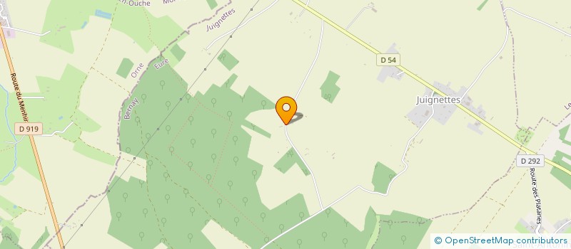 localisation de l'entreprise MONSIEUR LENZO MOORE  JUIGNETTES