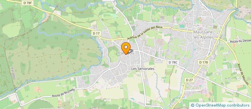 localisation de l'entreprise MONSIEUR LEO ACHARD  PARADOU