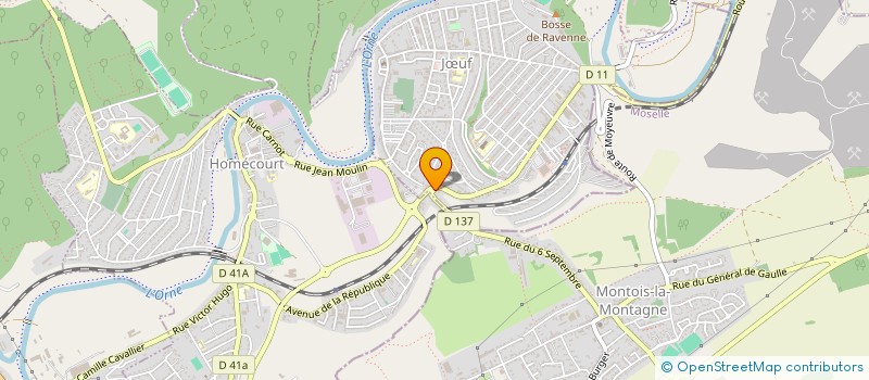 localisation de l'entreprise MONSIEUR LEO AKHMEDOV  JUF