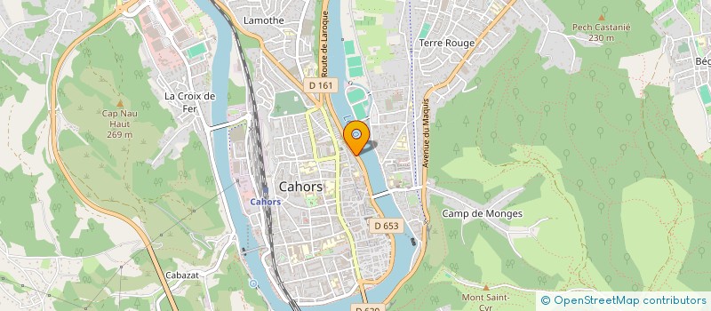 localisation de l'entreprise MONSIEUR LEO ALBUCHER  CAHORS