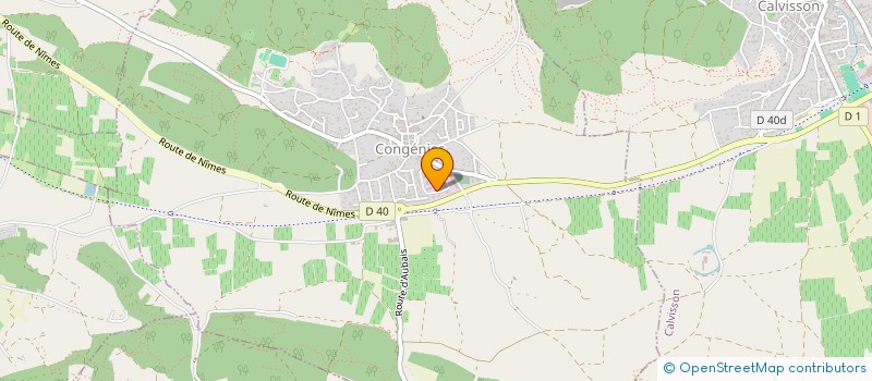 localisation de l'entreprise MONSIEUR LEO ALEXALINE  CONGENIES